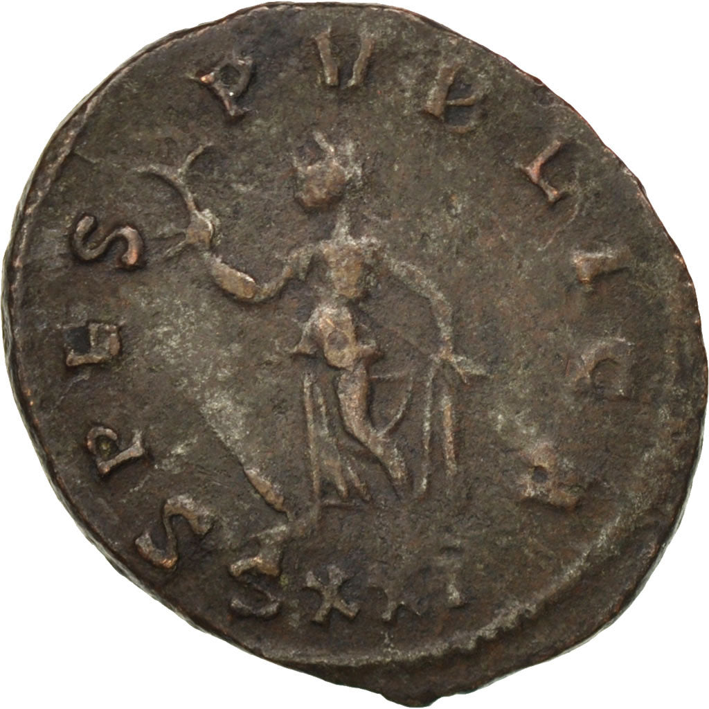 Carus, Antoninianus, Ticinum, EF(40-45), Billon, RIC #82var, 4.17