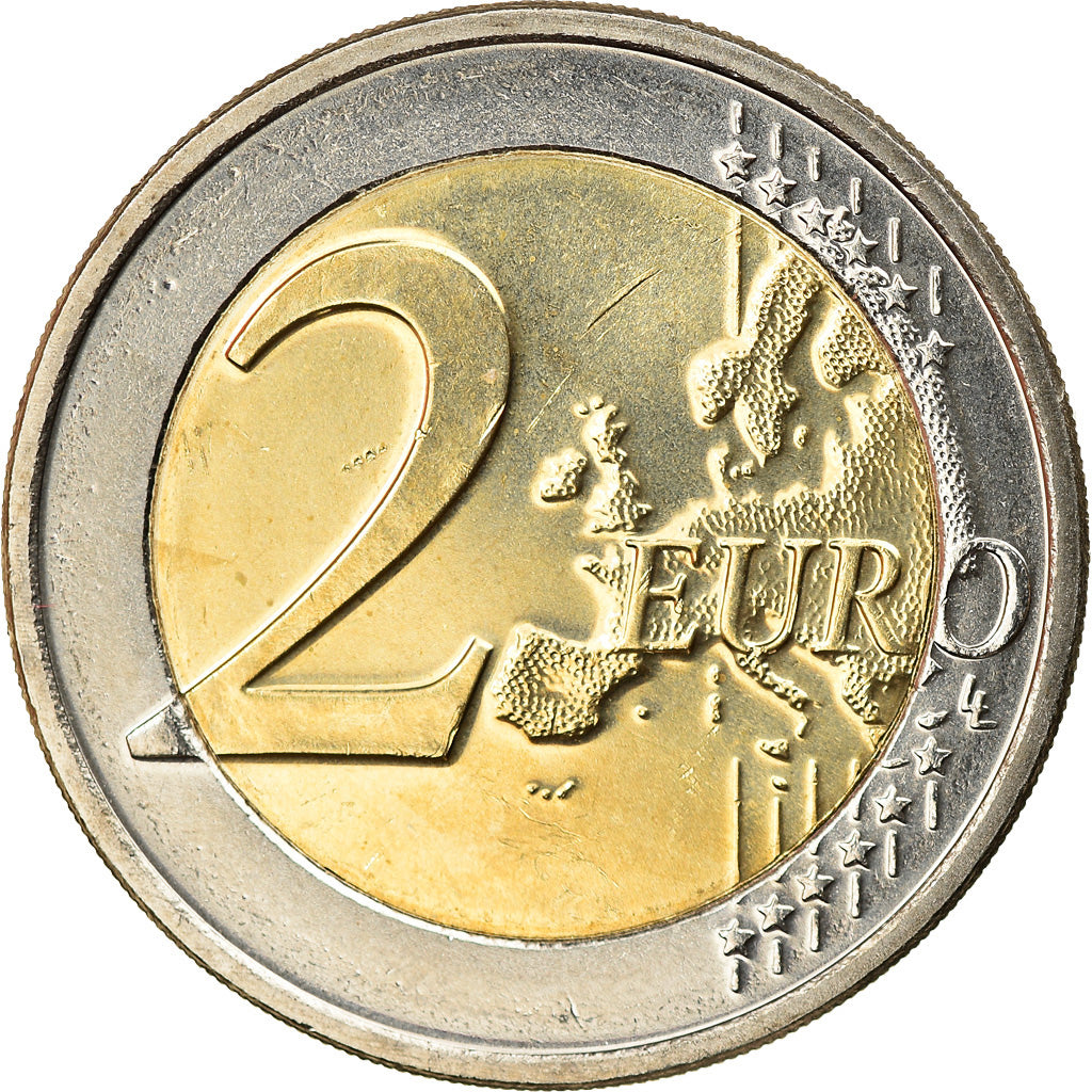 Luxembourg, 2 Euro, 150 ans de la Constitution, 2018, MS(63), Bi-Metallic