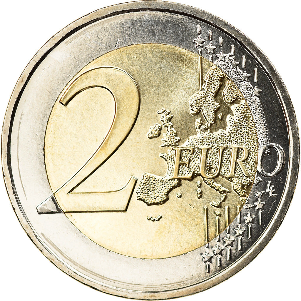 Malta, 2 Euro, Mnajdra Temples, 2018, MS(63), Bi-Metallic