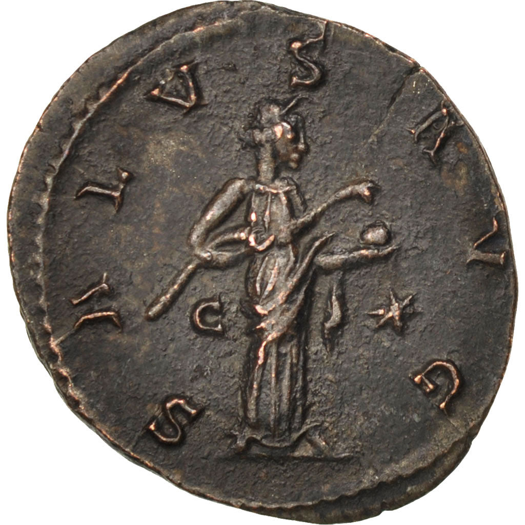 Tacitus, Antoninianus, Lyons, AU(55-58), Billon, RIC #57, 3.91