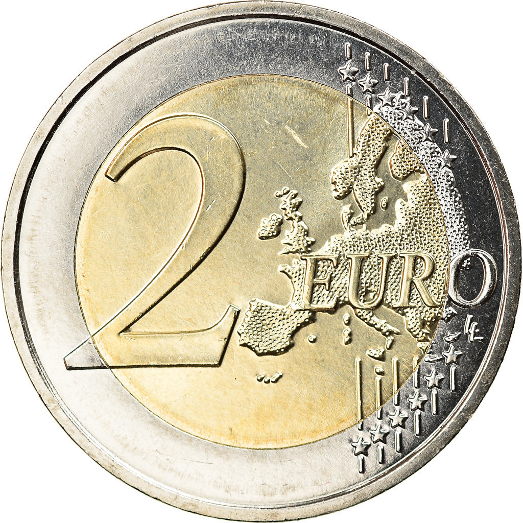 Monaco, 2 Euro, Prince Albert II, 2019, MS(63), Bi-Metallic