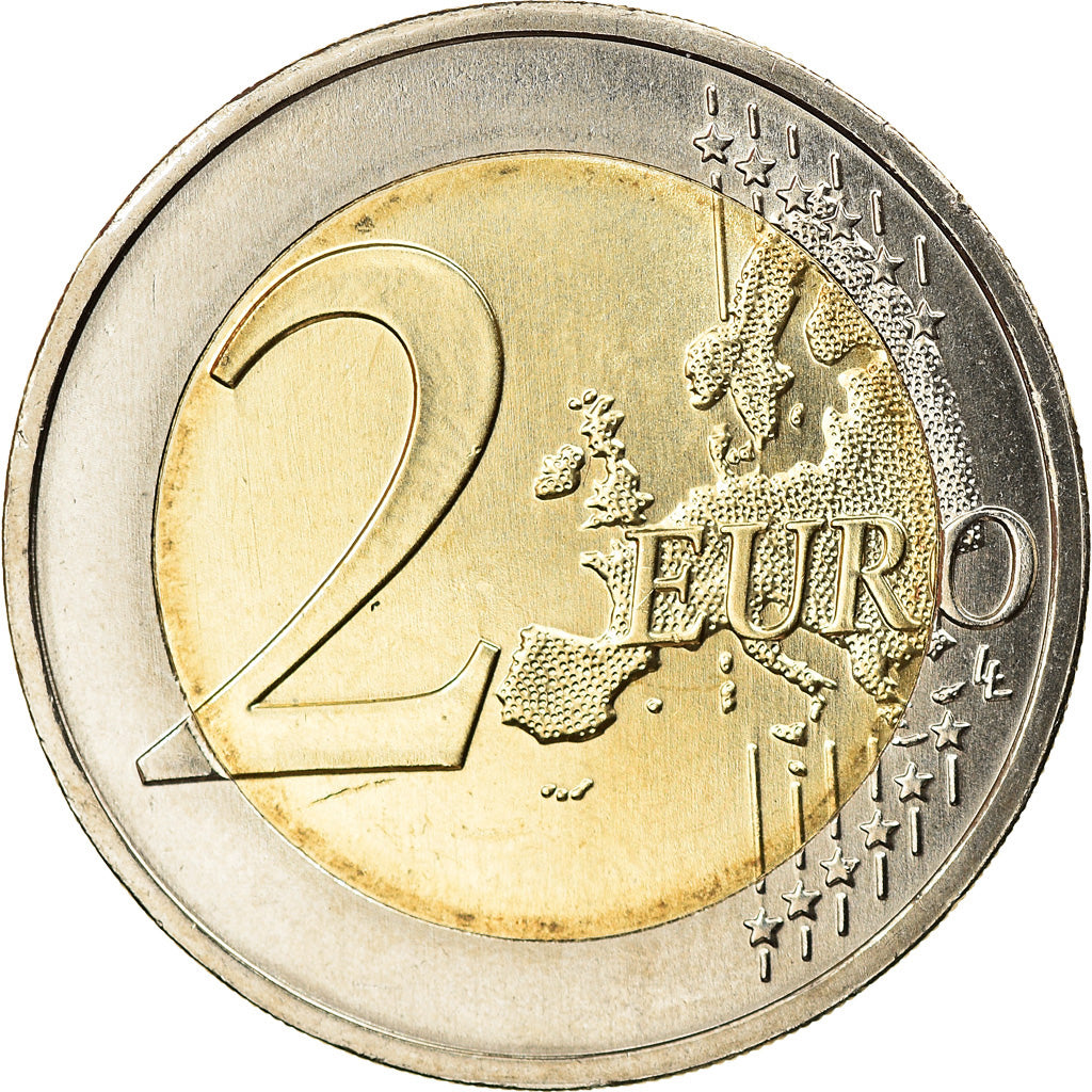Portugal, 2 Euro, Botanical garden of Ajuda, 2018, MS(63), Bi-Metallic