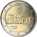 Malta, 2 Euro, Mnajdra Temples, 2018, SPL, Bi-metallico