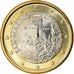 San Marino, 1 Euro, 2nd map, 2017, SPL, Bi-metallico