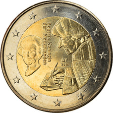 Países Bajos, 2 Euro, Reine Beatrix, 2011, SC, Bimetálico