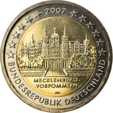 Germany, 2 Euro, MECKLENBURG- / VORPOMMERN, 2007, MS(63), Bi-Metallic