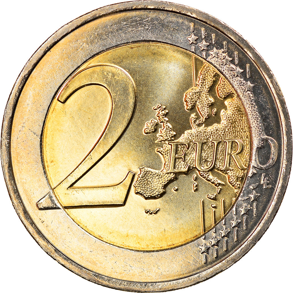Malta, 2 Euro, cross malta, 2018, MS(63), Bi-Metallic