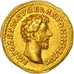 Marcus Aurelius, Aureus, Rome, AU(50-53), Gold, RIC #10, 7.31