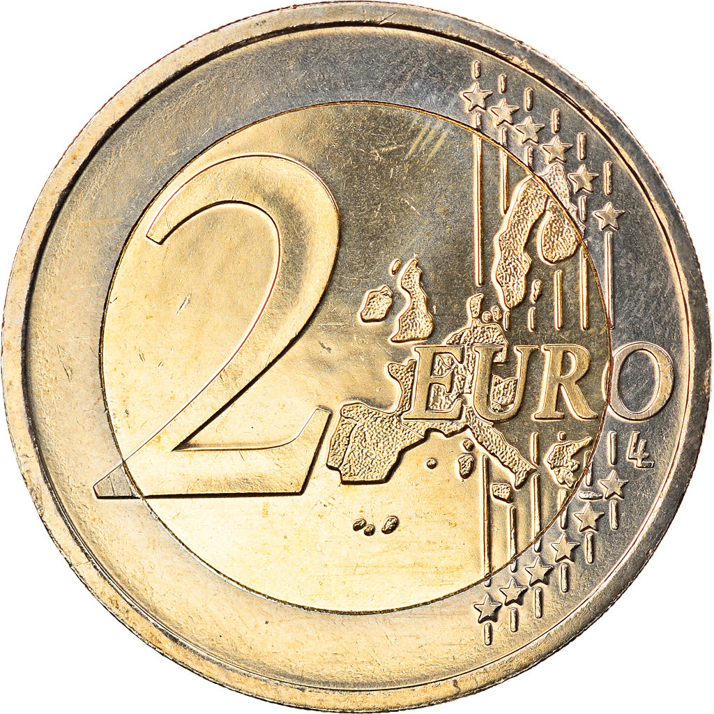 Austria, 2 Euro, Austrian State Treaty, 2005, MS(63), Bi-Metallic