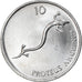 Coin, Slovenia, 10 Stotinov, 1993, MS(65-70), Aluminum, KM:7