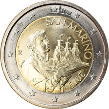 San Marino, 2 Euro, 2nd map, 2019, MS(63), Bi-Metallic
