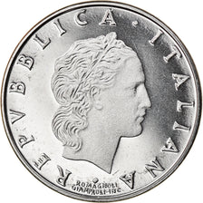 Coin, Italy, 50 Lire, 1990, Rome, Proof, MS(65-70), Copper-nickel, KM:183
