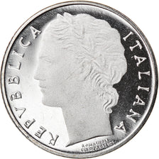 Coin, Italy, 100 Lire, 1990, Rome, Proof, MS(65-70), Stainless Steel, KM:96.2