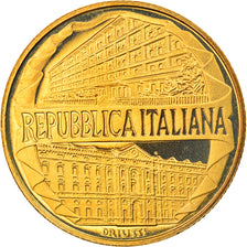 Coin, Italy, 200 Lire, 1996, Rome, Proof, MS(65-70), Aluminum-Bronze, KM:184