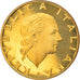Coin, Italy, 200 Lire, 1994, Rome, Proof, MS(65-70), Aluminum-Bronze, KM:164