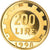 Moneta, Włochy, 200 Lire, 1998, Rome, Proof, MS(65-70), Aluminium-Brąz, KM:105