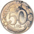 Moneta, Włochy, 50 Lire, 1996, Rome, MS(63), Miedź-Nikiel, KM:183