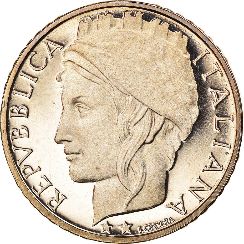 Coin, Italy, 100 Lire, 2000, Rome, Proof, MS(65-70), Copper-nickel, KM:159