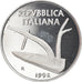 Coin, Italy, 10 Lire, 1992, Rome, Proof, MS(65-70), Aluminum, KM:93