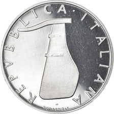 Coin, Italy, 5 Lire, 2000, Rome, Proof, MS(65-70), Aluminum, KM:92