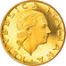 Coin, Italy, 200 Lire, 1993, Rome, Proof, MS(65-70), Aluminum-Bronze, KM:155