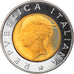 Coin, Italy, 500 Lire, 1992, Rome, Proof, MS(65-70), Bi-Metallic, KM:111