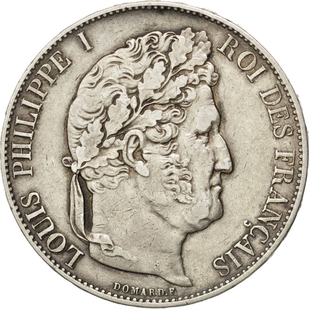 Monnaie, France, Louis-Philippe, 5 Francs, 1847, Paris, TTB+, Argent, KM:749.1