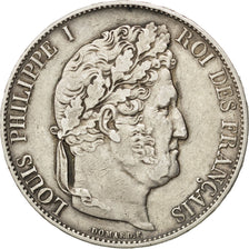 Monnaie, France, Louis-Philippe, 5 Francs, 1847, Paris, TTB+, Argent, KM:749.1