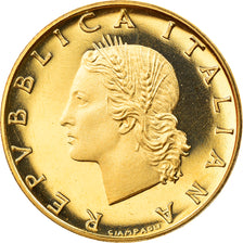 Coin, Italy, 20 Lire, 1999, Rome, Proof, MS(65-70), Aluminum-Bronze, KM:97.2
