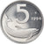 Coin, Italy, 5 Lire, 1994, Rome, Proof, MS(65-70), Aluminum, KM:92