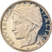 Coin, Italy, 50 Lire, 2001, Rome, Proof, MS(65-70), Copper-nickel, KM:183