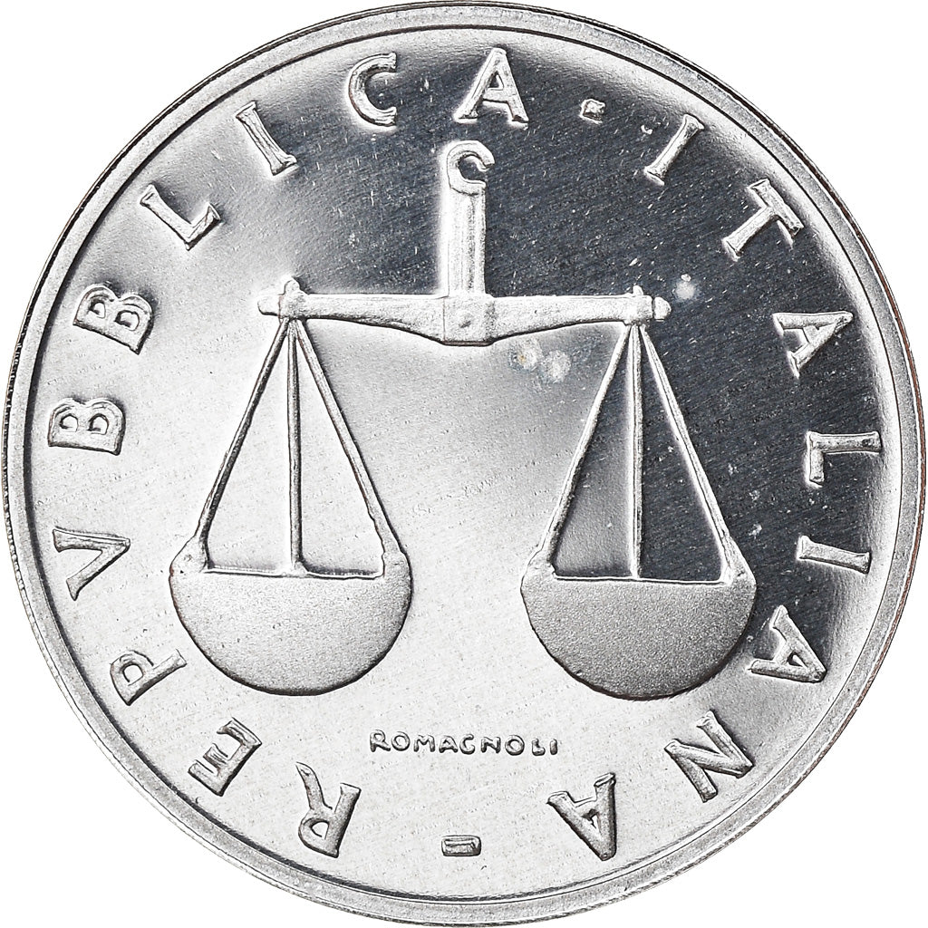Coin, Italy, Lira, 1999, Rome, Proof, MS(65-70), Aluminum, KM:91
