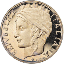 Moneta, Włochy, 50 Lire, 2000, Rome, Proof, MS(65-70), Miedź-Nikiel, KM:183