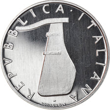 Coin, Italy, 5 Lire, 2001, Rome, Proof, MS(65-70), Aluminum, KM:92