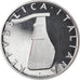 Coin, Italy, 5 Lire, 2001, Rome, Proof, MS(65-70), Aluminum, KM:92