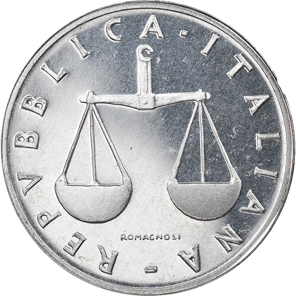 Coin, Italy, Lira, 1994, Rome, Proof, MS(65-70), Aluminum, KM:91