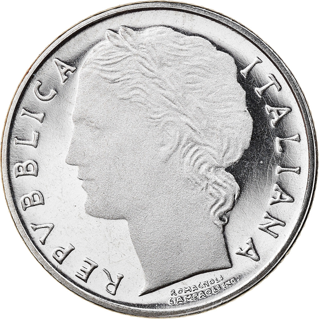 Monnaie, Italie, 100 Lire, 1991, Rome, Proof, FDC, Stainless Steel, KM:96.2