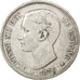 Spagna, Alfonso XII, 5 Pesetas, 1876, BB, Argento, KM:671