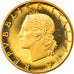 Coin, Italy, 20 Lire, 2000, Rome, Proof, MS(65-70), Aluminum-Bronze, KM:97.2