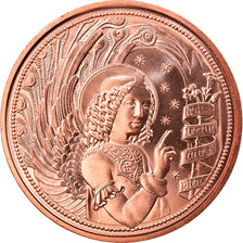 Austria, 10 Euro, Gabriel The Revealing Angel, 2017, Proof, FDC, Cobre
