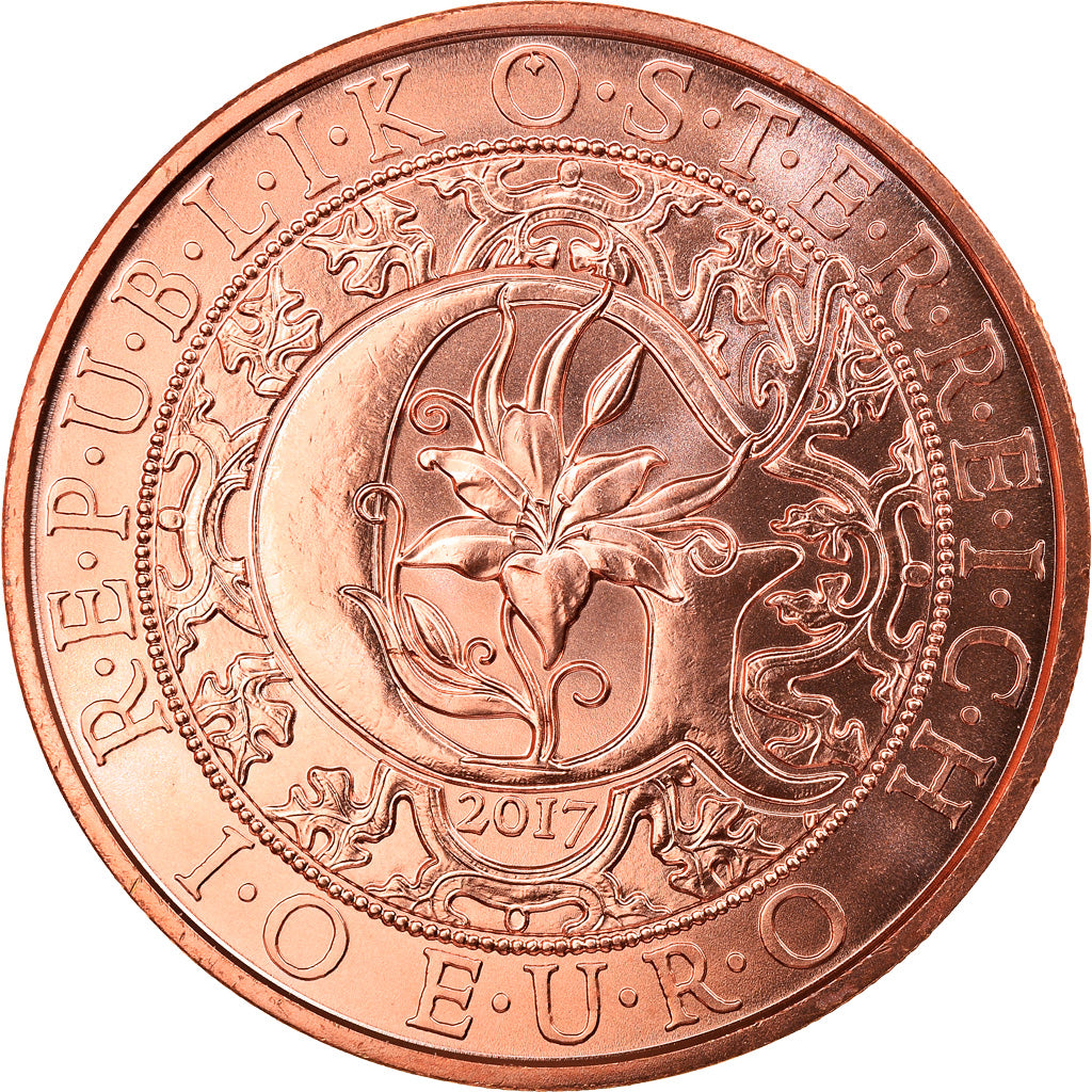 Austria, 10 Euro, Gabriel The Revealing Angel, 2017, Proof, FDC, Cobre