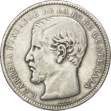 Guatemala, République, 1 Peso, 1871, KM 190.1