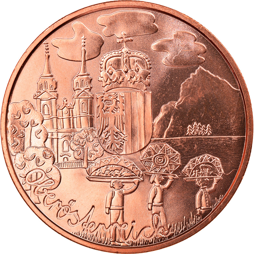 Austria, 10 Euro, Oberösterreich, 2016, Proof, MS(65-70), Copper