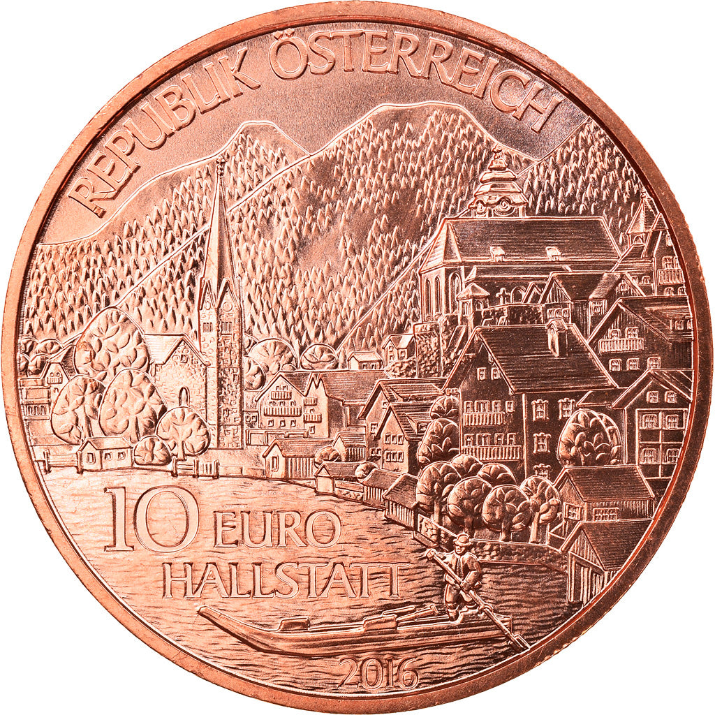 Austria, 10 Euro, Oberösterreich, 2016, Proof, MS(65-70), Copper