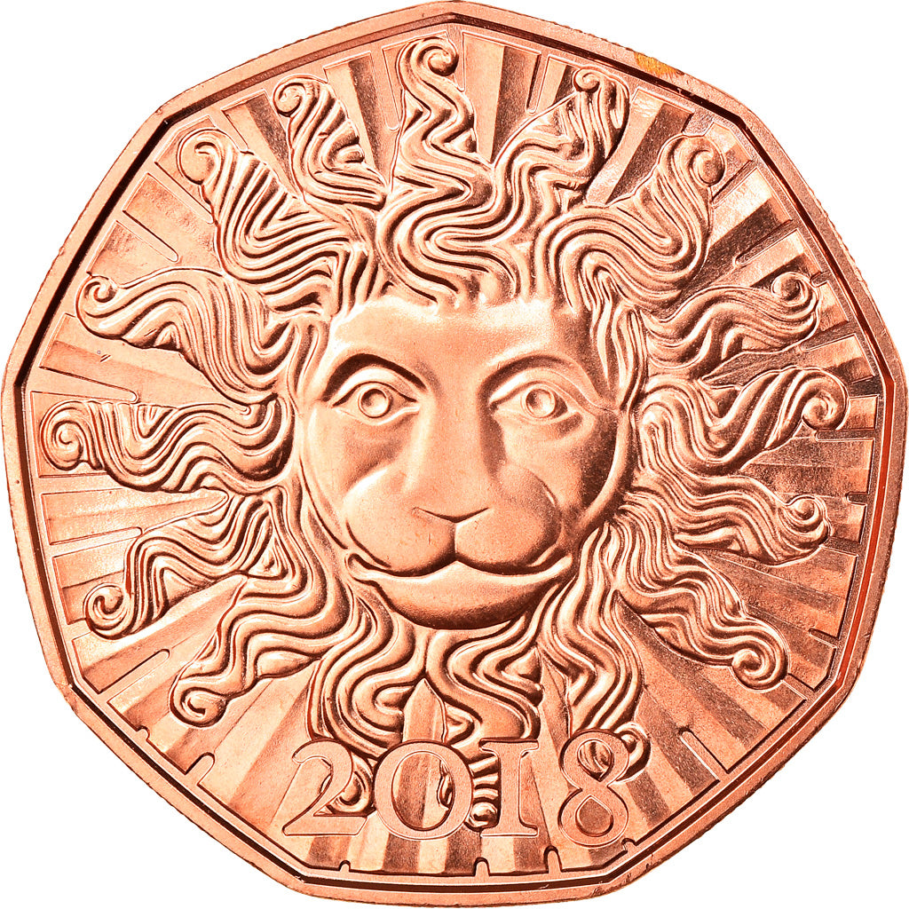 Austria, 5 Euro, New Year Coin 2018, 2018, Proof, MS(65-70), Copper