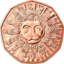 Austria, 5 Euro, New Year Coin 2018, 2018, Proof, MS(65-70), Copper