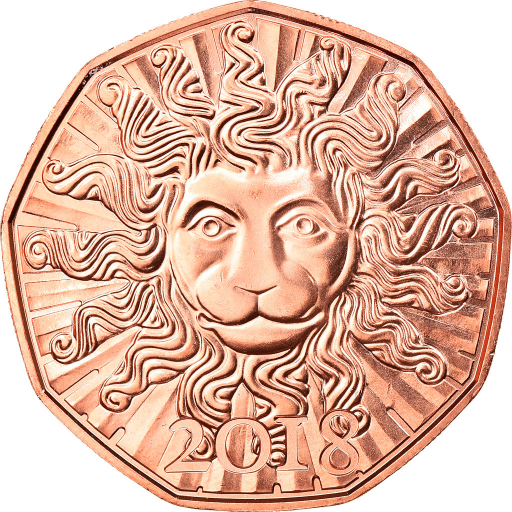 Austria, 5 Euro, New Year Coin 2018, 2018, Proof, MS(65-70), Copper