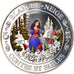 France, Medal, White Snow, Proof, MS(65-70), Silver