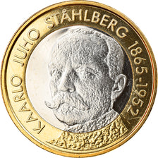 Finland, 5 Euro, Juho Ståhlberg, 2016, Proof, MS(65-70), Bi-Metallic