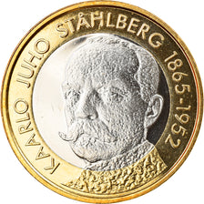 Finland, 5 Euro, Pehr Evind Svinhufvud, 2016, Proof, MS(65-70), Bi-Metallic